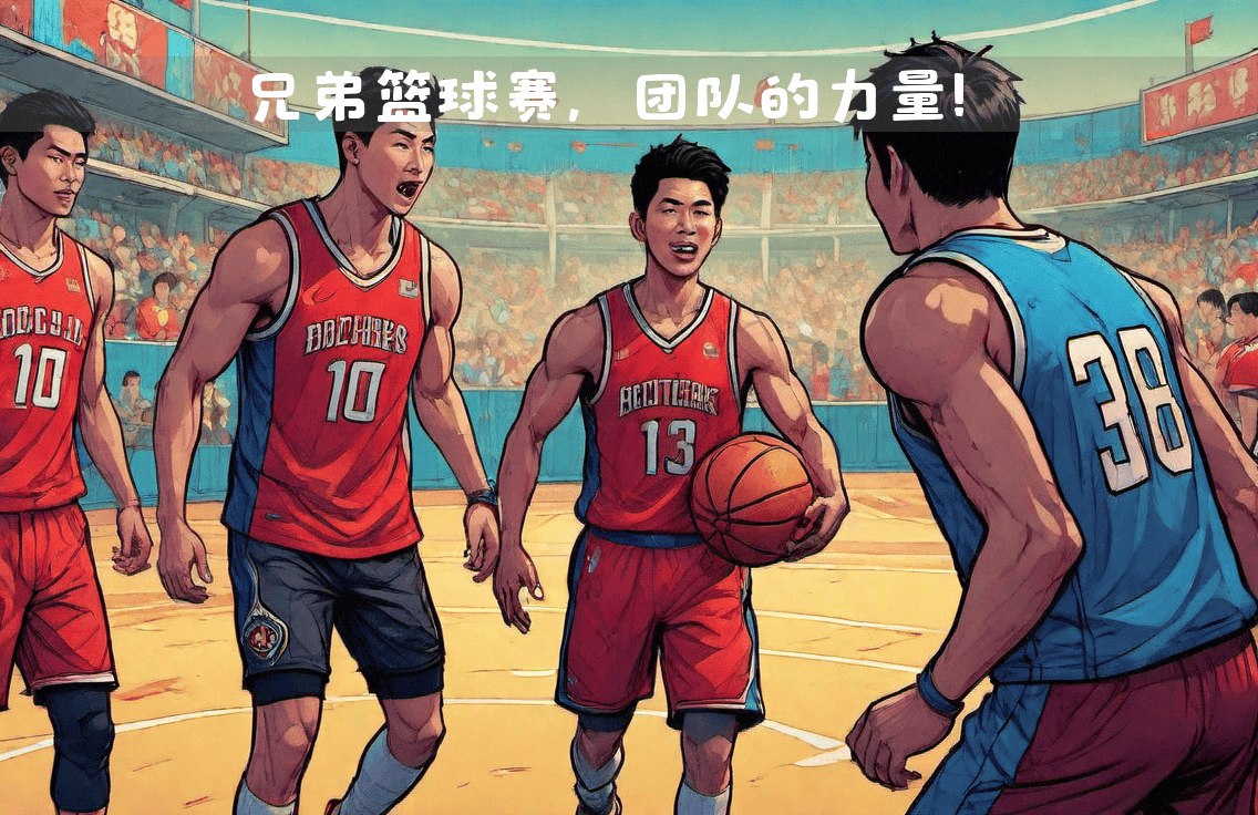 团队合作：篮球队伍默契配合